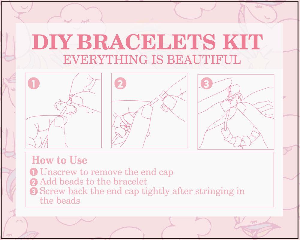 Рождественские украшения Адвент-календарь: Набор для создания браслетов-шармов и ожерелья своими руками