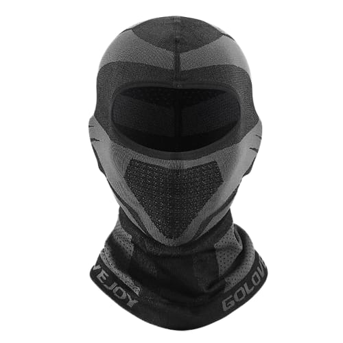Yotonna Men's Summer Face Mask, Motorcycle Balaclava, Helmet Inner [Snug Fit, Mesh, Breathable, and Stretchy] Face Cover, Neck Cover, Neck Guard for B
