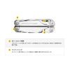 LEATHERMAN SURGE BLACK with MOLLE Case Japanese Warranty Multi-Tool [Genuine Product] 25-Year