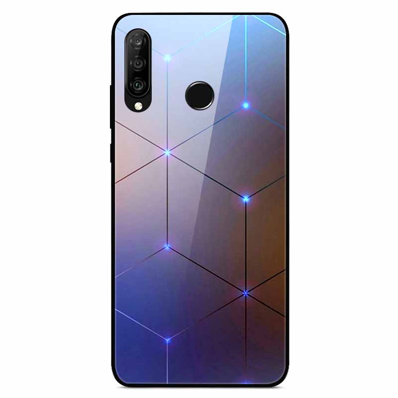 Для чехлов Huawei P30 Lite P30Pro P20pro P20Lite Роскошные закаленные стеклянные жесткие задние чехлы для Huawei P20 Pro P30Pro Fundas Capa P20