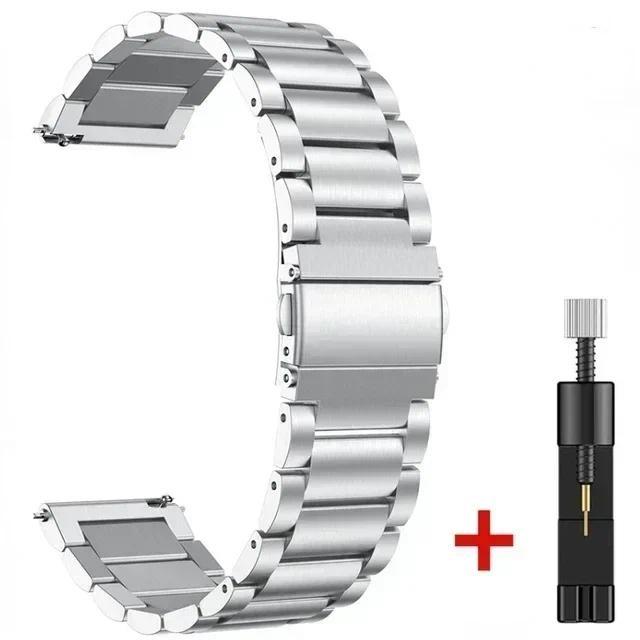 22mm 20mm Metal Strap for Huawei Watch GT 5 4 GT5 46mm 41mm GT5 Pro 42mm/46mm Stainless Steel Bracelet Wristband