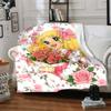 1pc Candy Candy1 Blanket, Gift, for Men and Women, Soft Blanket, Good for Sofa Bed Couch Travel, Lightweight Flannel Blanket