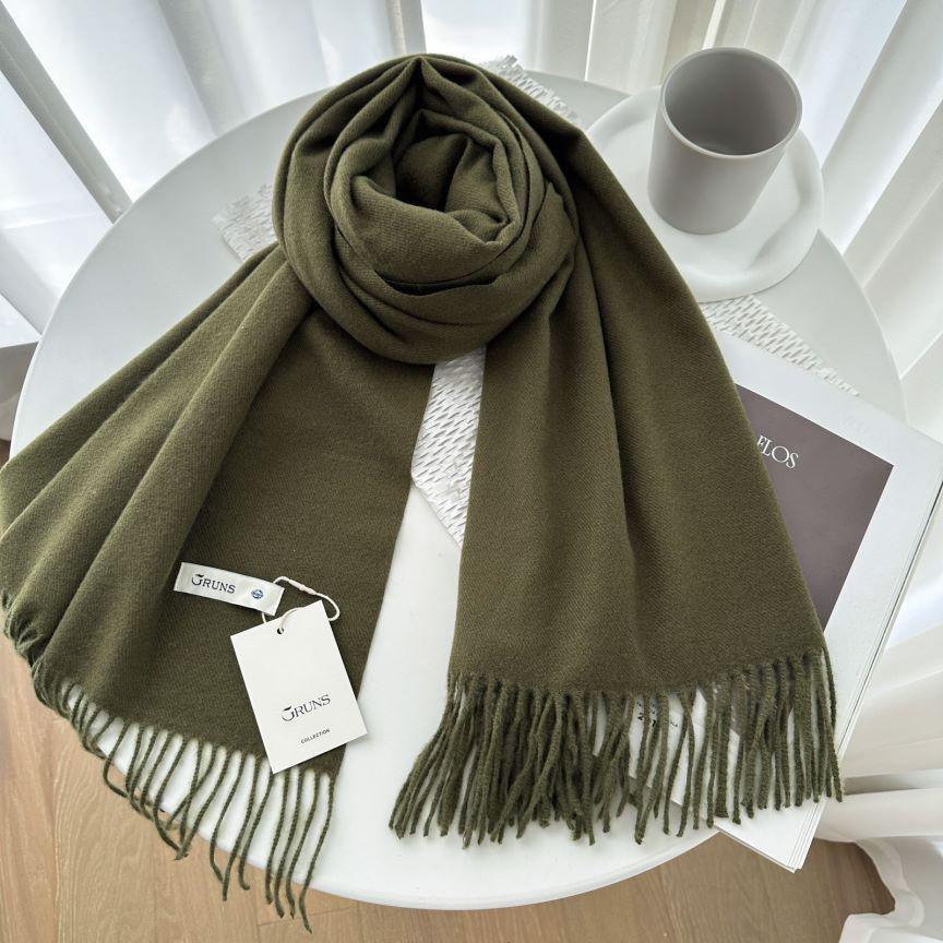 Women's Luxurious Cashmere Scarf Shawl - 250g, Perfect for Autumn & Winter