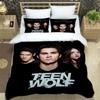 Стеганое одеяло Мода Сериал Волчонок Комплект постельного белья Односпальный Полуторный Двуспальный Евро Размер Матрас King Size Комплект постельного белья для взрослых и детей Спальня Домашний текстиль