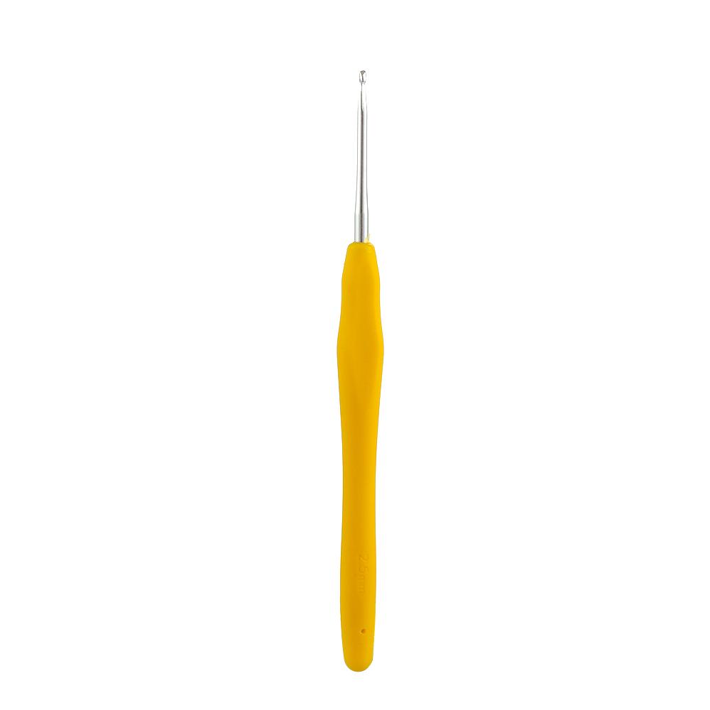 2.0-10mm Soft Grip Craft Tools Ergonomic Handle Crochet Hook Weave Yarn Aluminum Knitting Needles