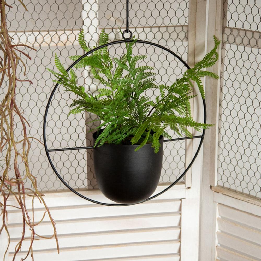 Modern Wall & Ceiling Home Decoration Swinging Hanging Basket Planter Flower Pot Plant Pot