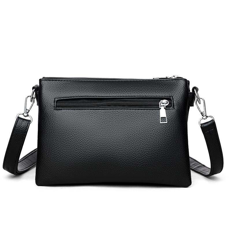 Женская маленькая квадратная сумка через плечо из мягкой кожи, сумка через плечо для мамы