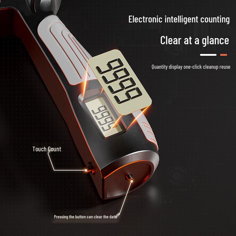 TLXT Adjustable Electronic Counting Hand Grip Strengthener