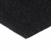 VidaXL Tapis de porte noir 50x80 cm fibre de coco touffeté 155574