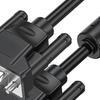 Кабель VGA папа-папа Полностью медный Двойное экранирование 15-контактный HD 1920x1080 60 Гц Кабель VGA для компьютера ноутбука