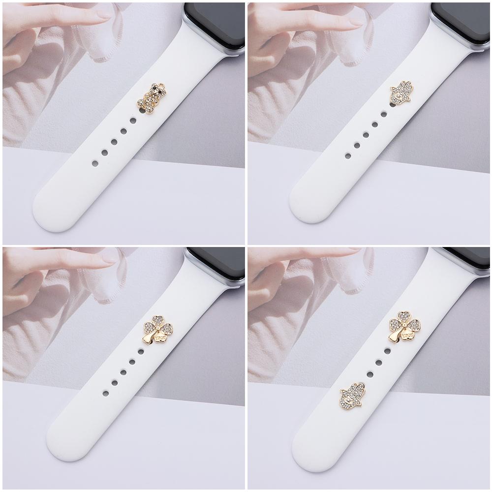 Metal Nails Bracelet Watch Band Ornament Decorative Ring Strap Accessories Wristbelt Charms