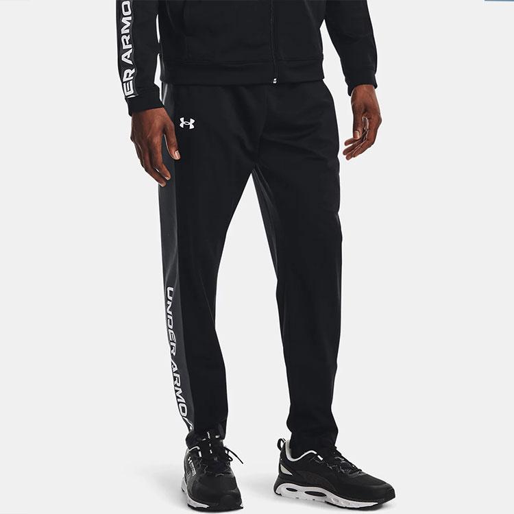 Under Armour Джоггеры с панелями и шнуровкой Мужские Черные 1366213-001