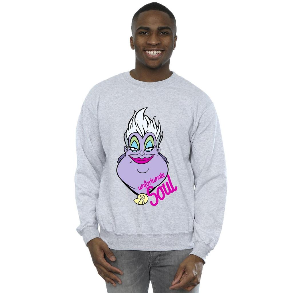 Disney Mens Villains Ursula Unfortunate Soul Sweatshirt