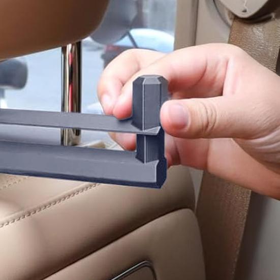 2 шт. Крепление на подголовник автомобиля, вешалка-бант, портативная универсальная для внедорожника, грузовика, транспортного средства, для охоты на открытом воздухе, для хранения блочных и рекурсивных луков, крючок-стойка