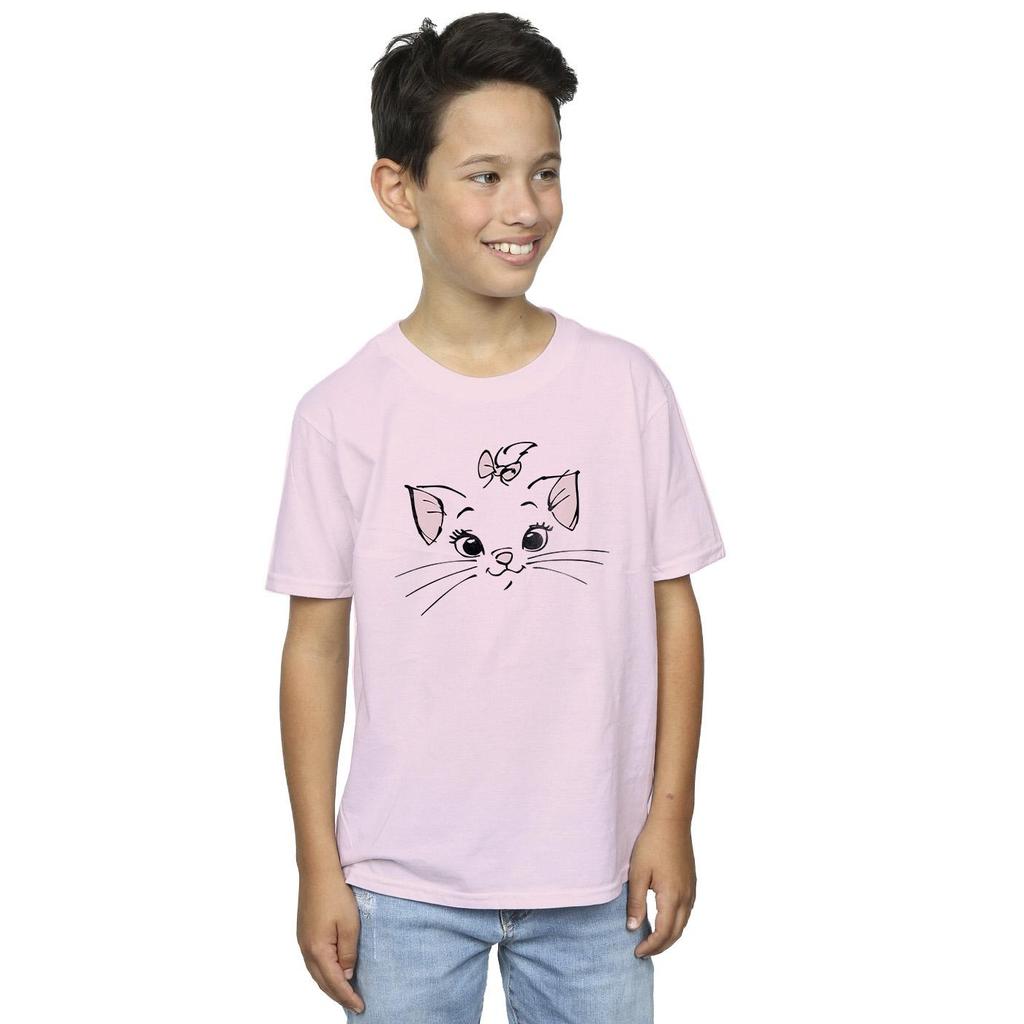 Disney Boys Classics Marie Face Pocket T-Shirt