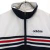 Adidas Long Sleeve Zip Jacket M Navy System Ventilation Women Used