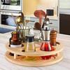 Water Bottle Organizer Rotating Spice Rack, Easy Access, Degree Rotatable Accessories