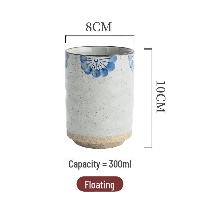 Керамическая чашка для чая и суши в японском стиле в стиле ретро