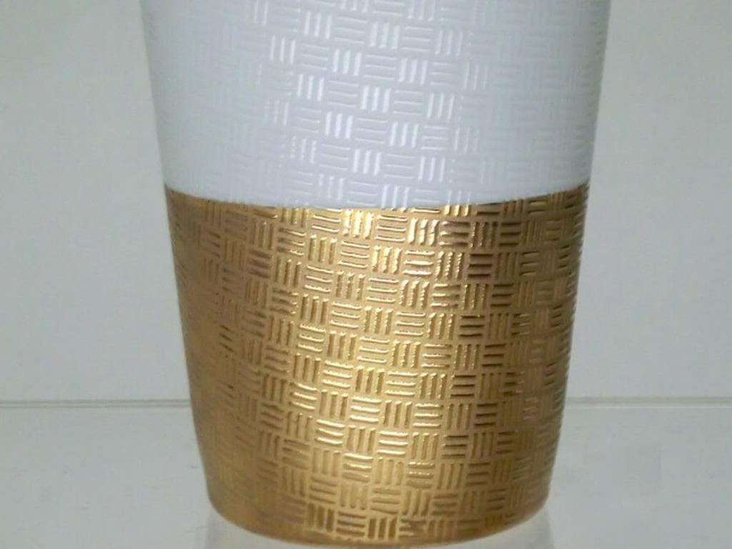 Деревянная чашка J-kitchens, сделанная в Японии, ультратонкая, светопропускающая, золотая, Ajiro, коробка, 370 мл,