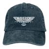 Разноцветная Кепка с Козырьком Мужская Женская Ковбойская Кепка Top Gun Maverick С центральным Логотипом Самолета Бейсбольные Кепки Персонализированный Козырек Защитные Кепки
