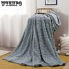 Современное охлаждающее одеяло однотонное одеяло в весенне-летнем стиле легкое одеяло для кондиционирования воздуха