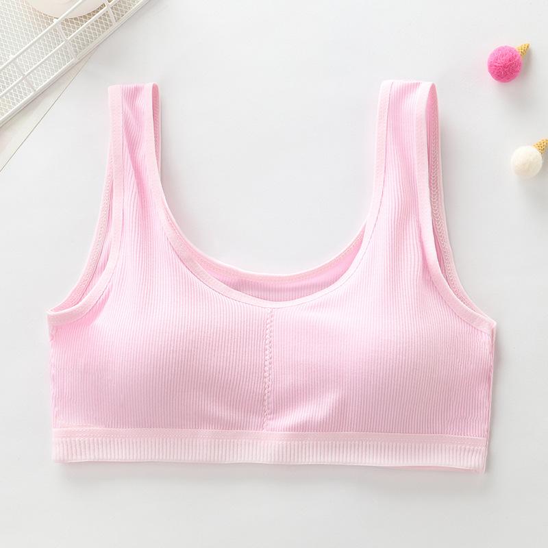 Нижнее белье для девочек, детский спортивный бюстгальтер для школьников младших классов, жилет для девочек