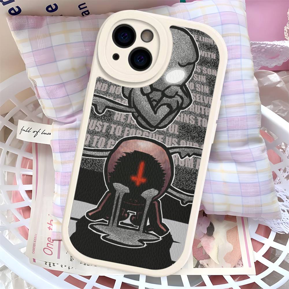 Чехол для телефона из кожи The Binding Of Isaac для iPhone 16 15 14 Plus 13 12 11 Pro Max