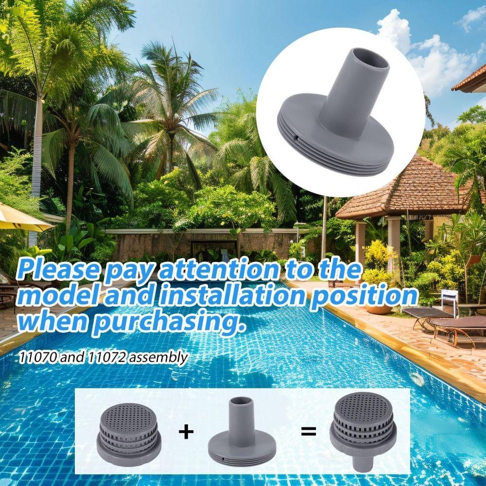 1.25 inch Pool Fitting Plastic Swimming Pool Connector Easy Install Outlet Port Connector