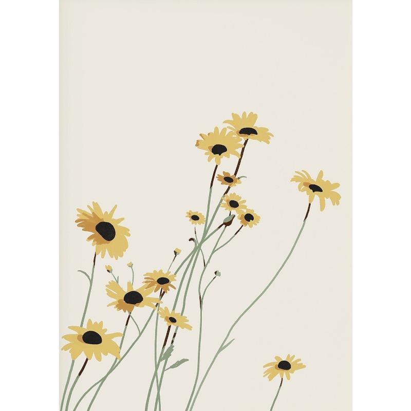 Парусник Бассейн Океан Цветочный Минималистичный Настенный Арт Холст Живопись Постеры и Принты Настенные Картины для Декора Гостиной