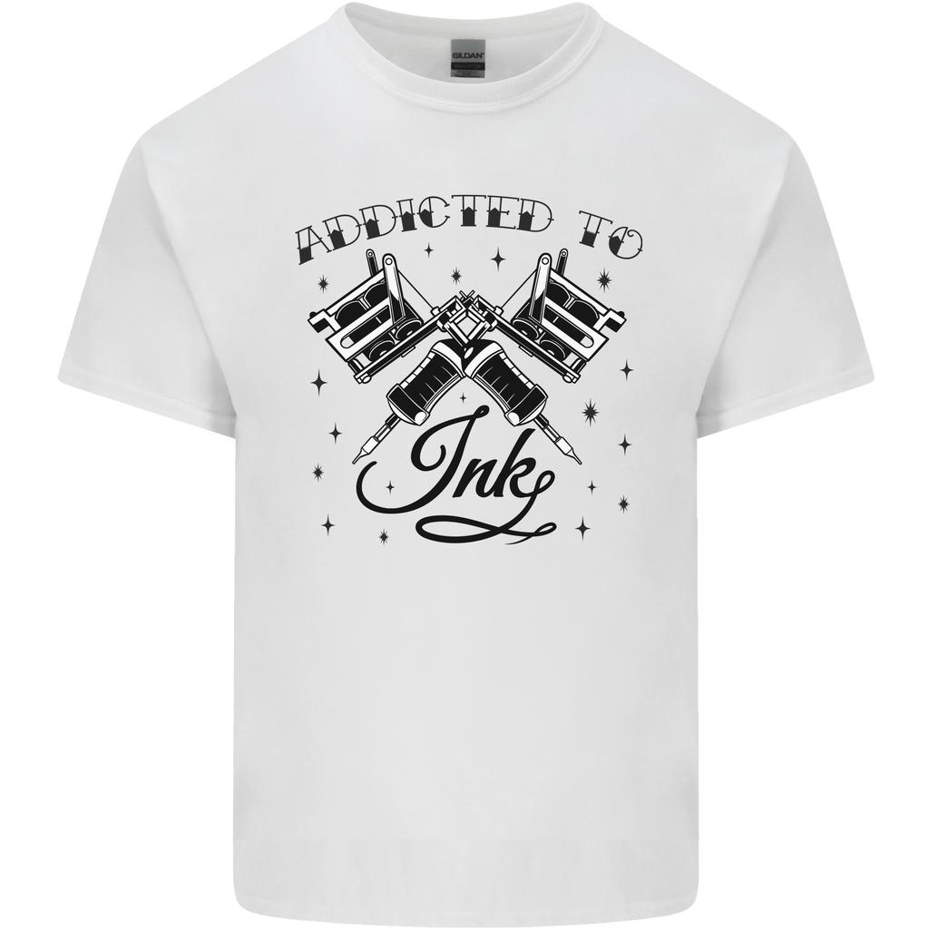 Addicted to Ink Tattoo Artist Tats Unisexs Light Cotton TShirt