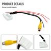 24pin Car Reverse Rear View Parking Backup Camera Video Adapter Cable Plug For Toyota For RAV4 For Carola For Highlander