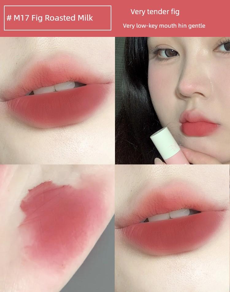AKF Lip Mud M08/25/09/19/04/M07 Color Sea Salt Princess Caramel Chocolate Glaze Lipstick
