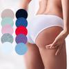 Женские трусы-слипы из чистого хлопка в рубчик - Дышащее, приятное к коже треугольное нижнее белье