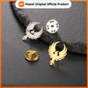 Xiaomi Skyrim Phoenix Totem Brooch for Men Women Stainless Steel Gold Color Animal Groom Shirt Suit Badge Pin Accessories  Wholesale