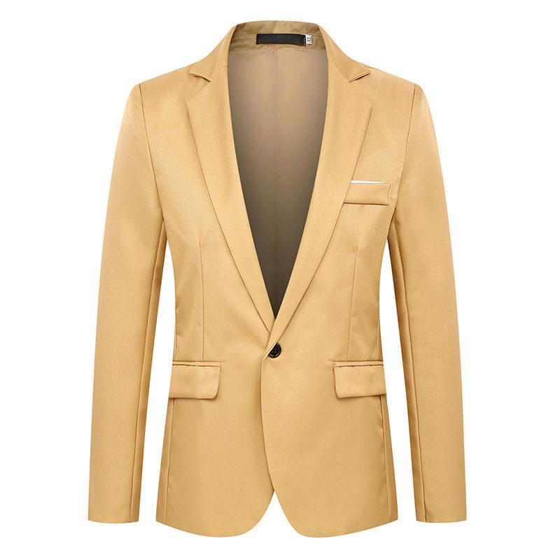 Мужской приталенный пиджак для делового костюма