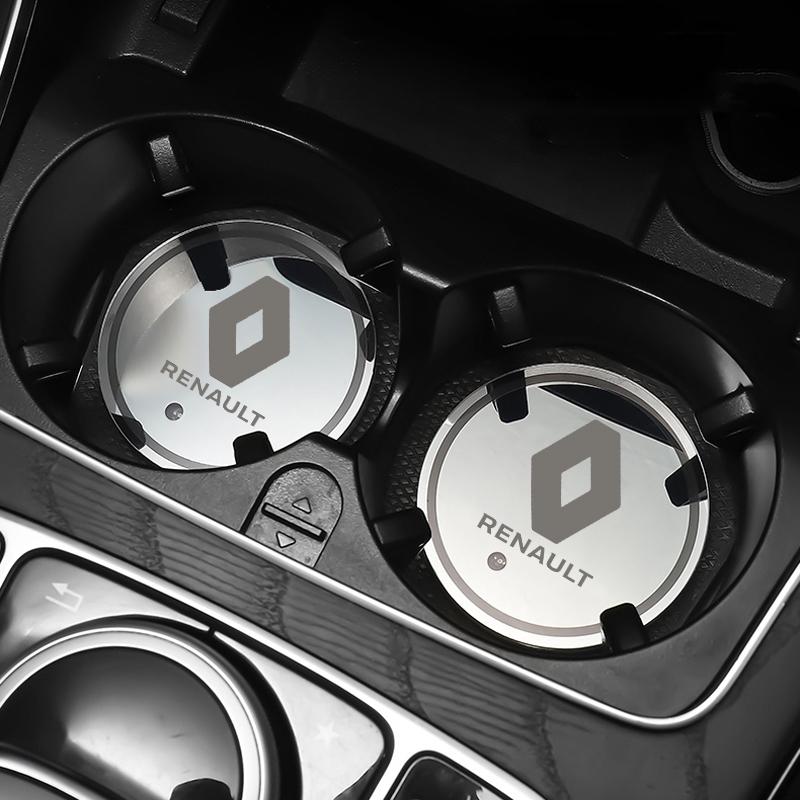 2026 Горячие Для Renault Внутренние Наклейки Для Renault Megane 2 3 4 Captur Радио Logan Авто Аксессуары 2 шт 7 Цветов Автомобильные Светодиодные Lumino