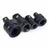 Set of 4 Socket Adapters, Drive Conversion Sockets for 6.35mm (1/4"), 9.5mm (3/8"), and 12.7mm (1/2") Power Drills