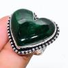 Натуральный зеленый лабрадорит драгоценный камень серебро 925 пробы подарочное кольцо размер 7 M9U47