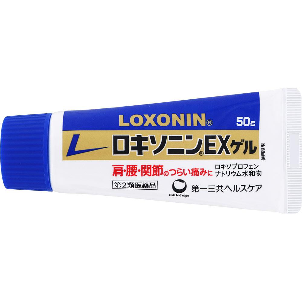Daiichi Sankyo Healthcare Loxonin EX Gel 50g Cream Gel Topical Agents Indications: Lower Back Pain, Shoulder Pain Associated with Stiff Shoulders, Joi