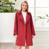 Cinemore Spring Long Trench Coat for Women Casual Windbreaker Jacket Double Breasted Lapel Belted Windproof Female Overcoat Office 2F2039