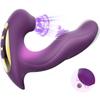 Вибратор 3 в 1 для женщин, с 5 режимами лизания и 10 режимами вибрации, вибратор для точки G для женского удовольствия