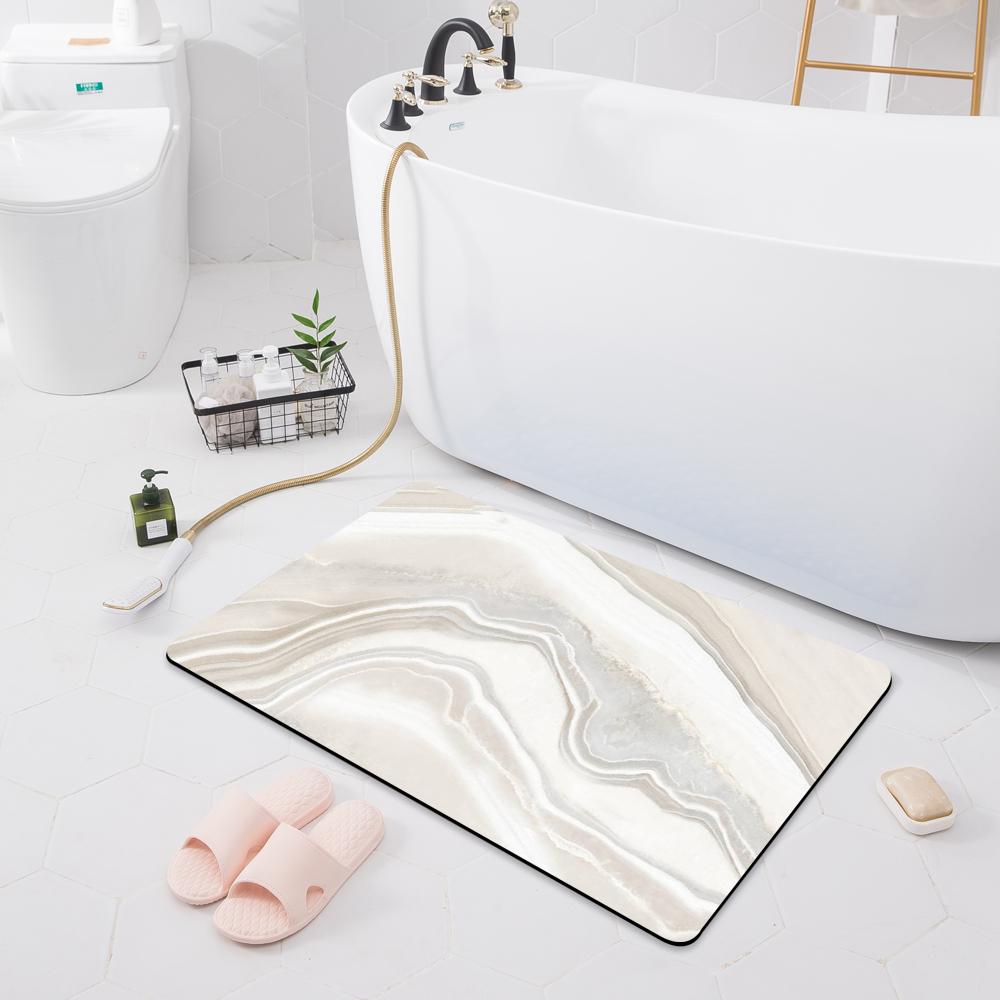 Bathroom Non-slip Absorbent Mat Toilet Shower Room Carpet Bedroom Corridor Floor Kitchen Door Mat Carpet