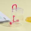 Mini Plastictravel Suitcase Luggage Box Doll Accessories Furniture Kids Toy