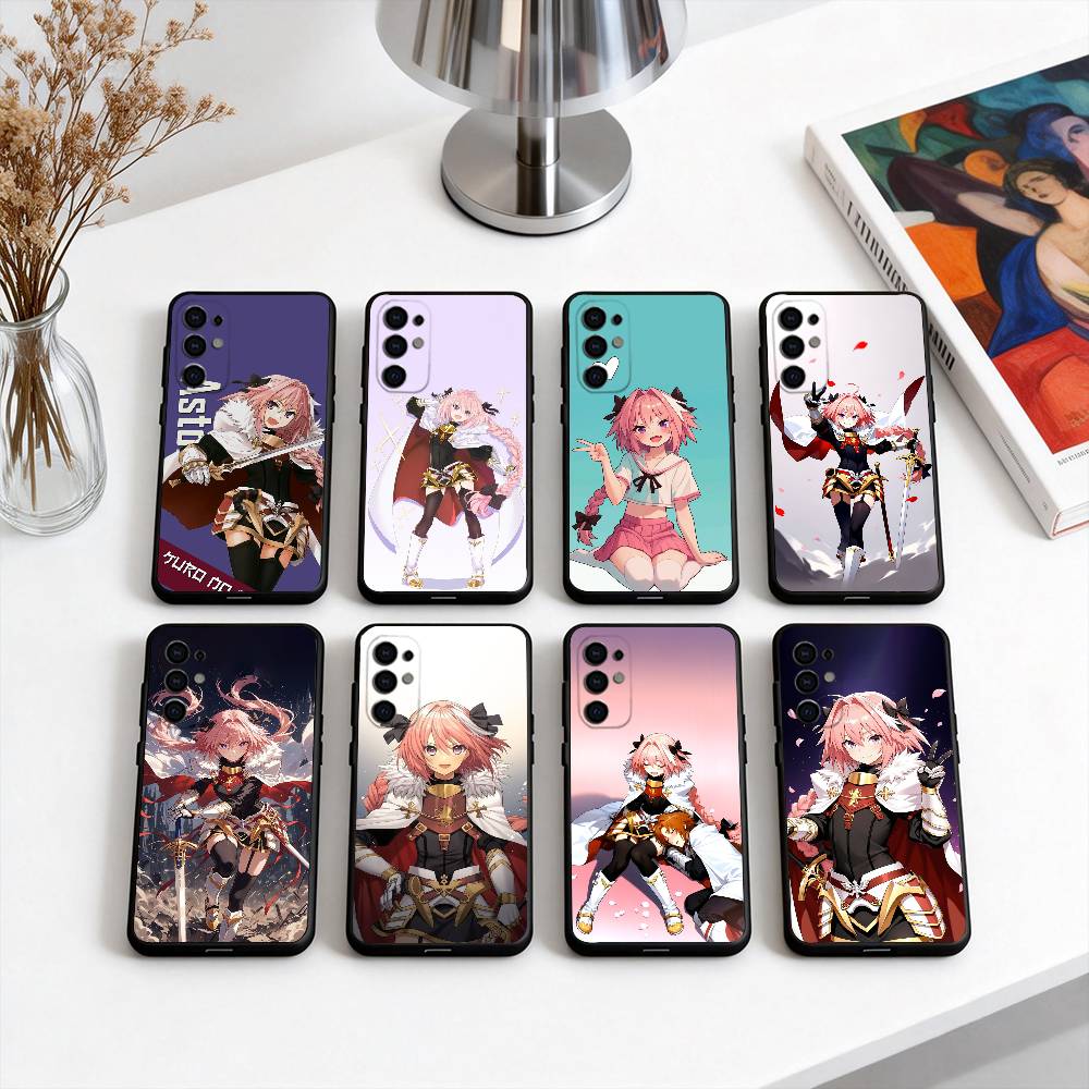 Чехол для телефона F-Fate A-Apocrypha A-Astolfo-faa-es для Samsung S25,S24,S21,S22,S23,S30,Ultra,S20,Plus,Fe,Lite,Note,10,Черный чехол