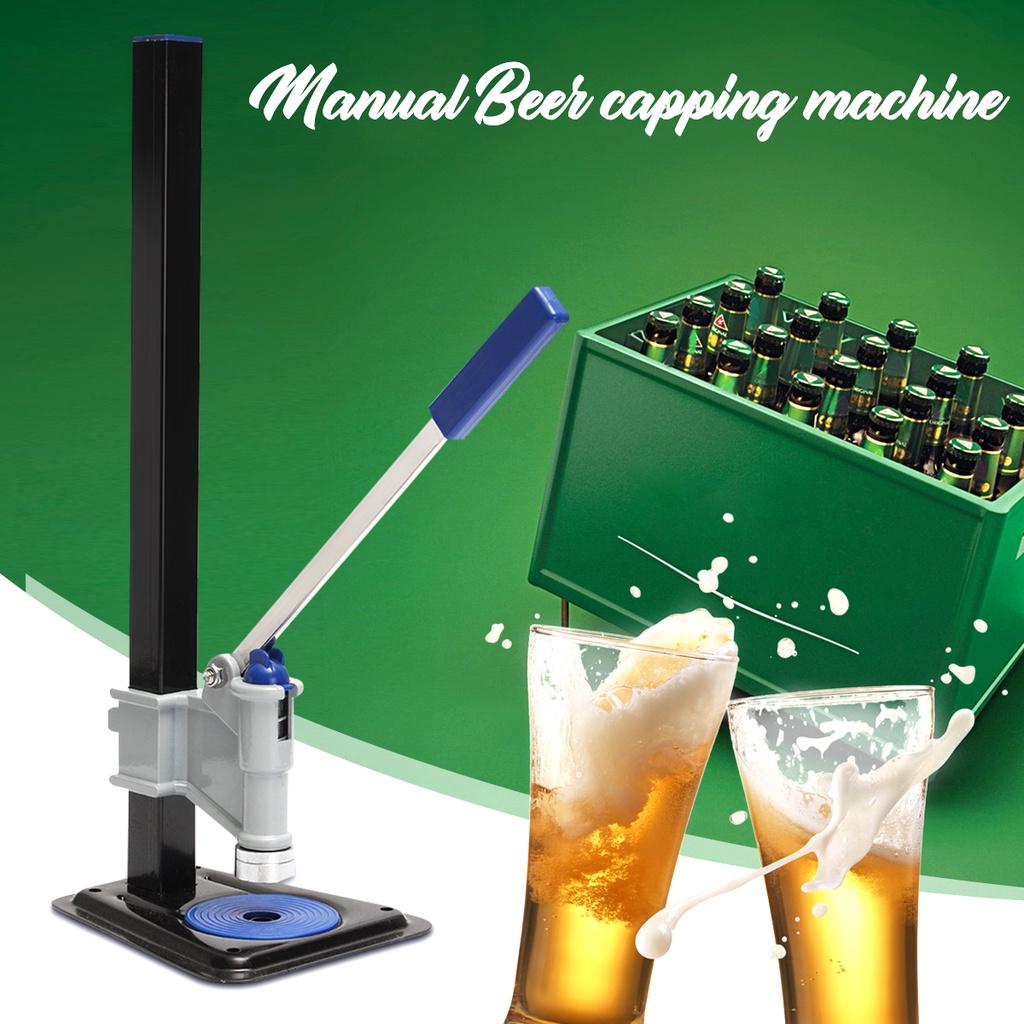 Beer Bottle Capper Auto Lever Bench Capper For Home Brew Keg Soda Crown Caps
