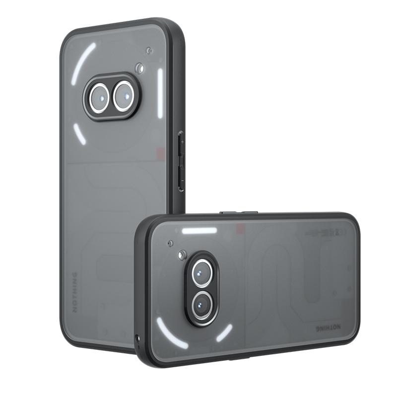 Акриловый противоударный прозрачный чехол для телефона Nothing Phone 2A 2 Armor Hard Protection Back Cover Bumper