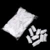 100 PCS Waterproof Earpack Plastic Wrap Disposable Hair Earmuff Dye Transparent Elastic Shower Hair Dye Protection Tool Ear Shield