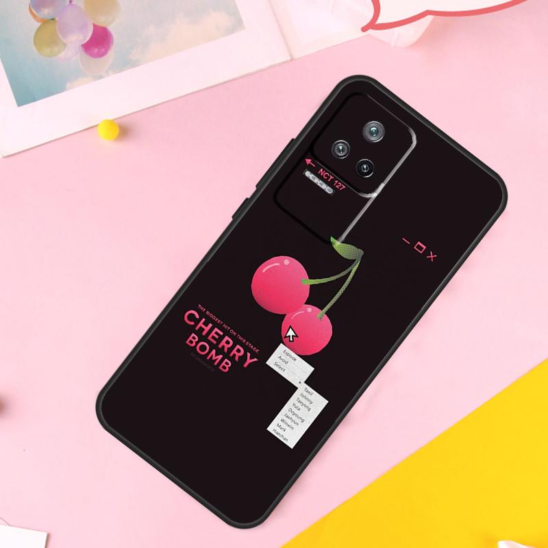 Чехол с узором вишни для Xiaomi 14 Ultra 13 11T 12T 13T Pro 12 Lite POCO X6 Pro M6 X3 X4 X5 M5s F3 F5