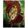 5D Diy Diamond Painting Full Round Diamond Painting Mask Fantasy Art Cross Stitch