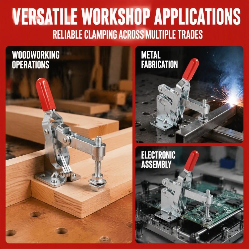 200kg Clamping Force Toggle Clamp Quick Positioning Quick Release Hand Tool Welding Table